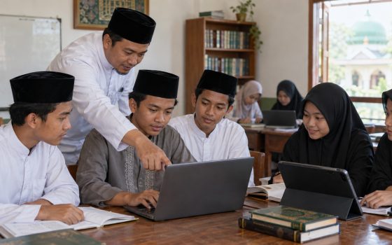 Pesantren Gelar Kelas Literasi Digital untuk Santri